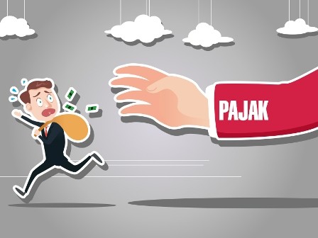 Ilustrasi penunggak pajak