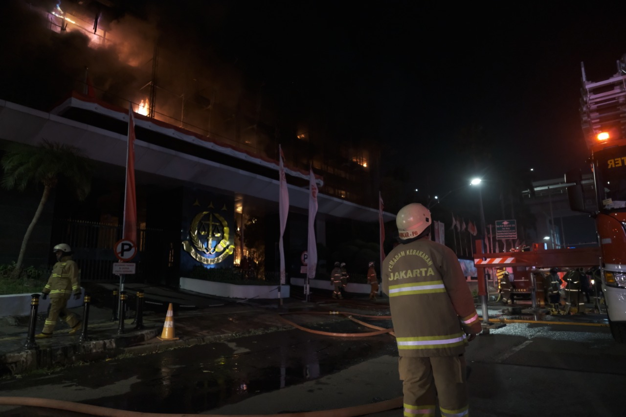 Kebakaran di Kejagung