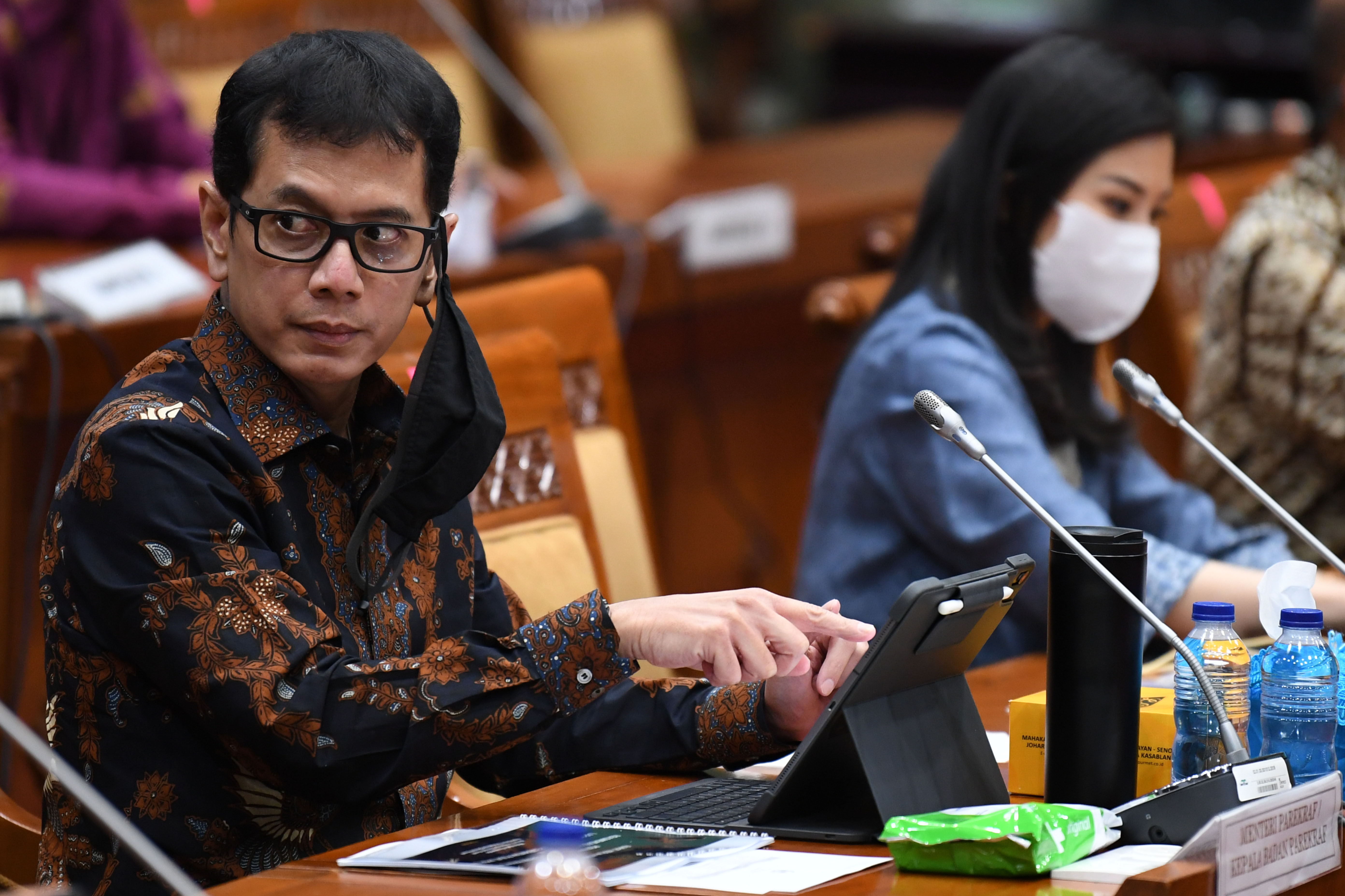 Menteri Pariwisata dan Ekonomi Kreatif, Wishnutama Kusubandio 