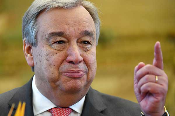 Sekretaris Jenderal PBB Antonio Guterres