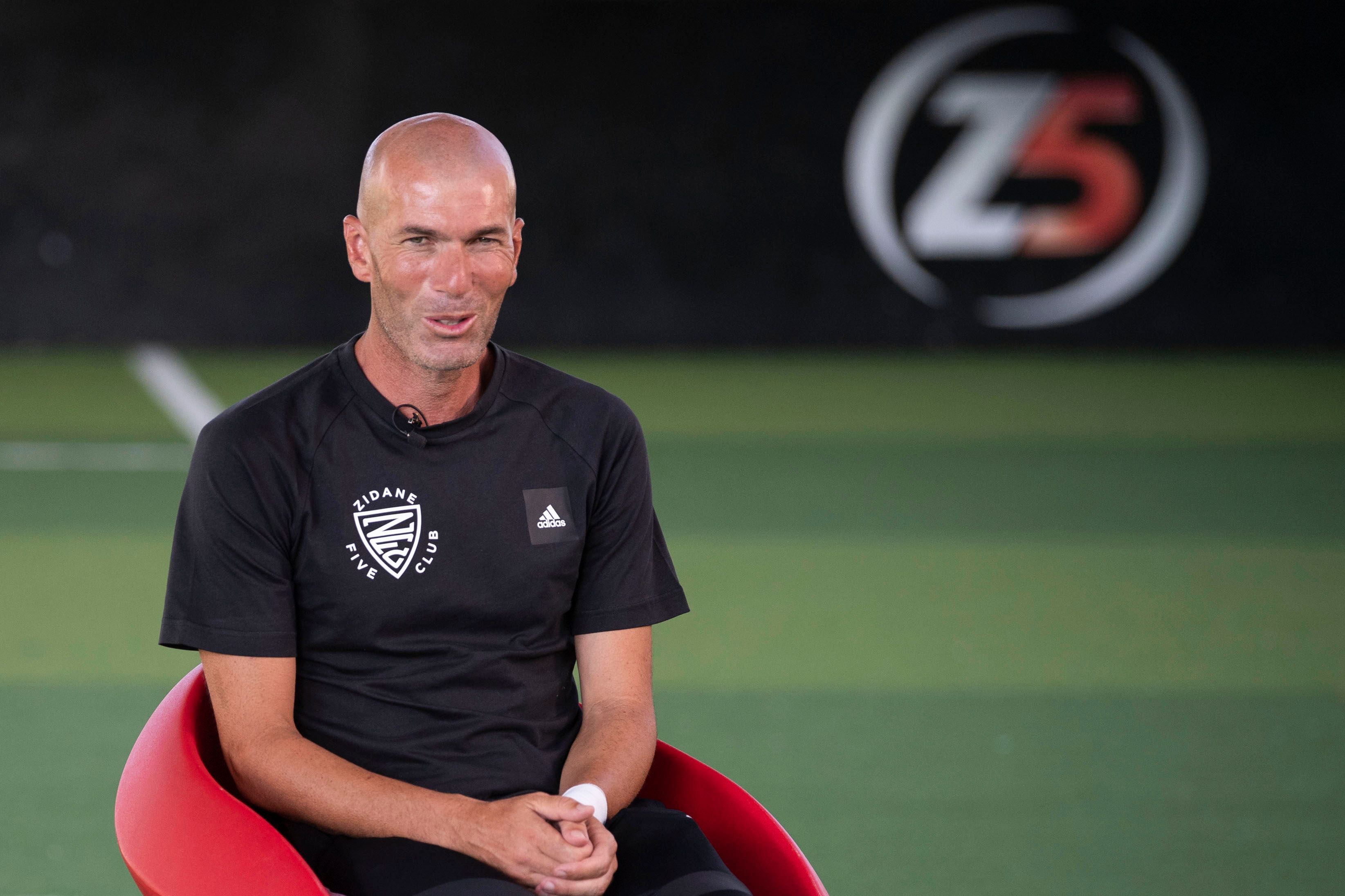 Pelatih Real Madrid Zinedine Zidane