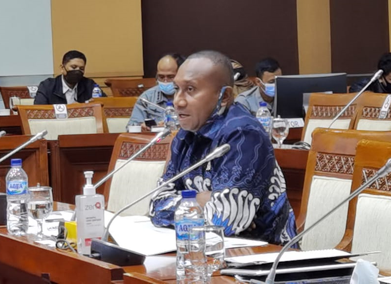 Anggota Komisi I DPR RI Yan Mandenas 