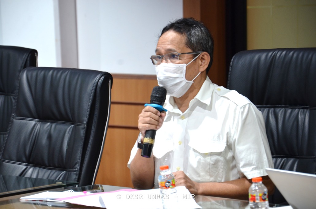 Wakil Rektor Bidang Kemahasiswaan dan Alumni Unhas, Prof Arsunan Arsin