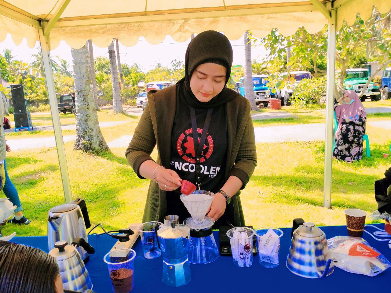 Pelatihan barista plah Bencoolen Coffe