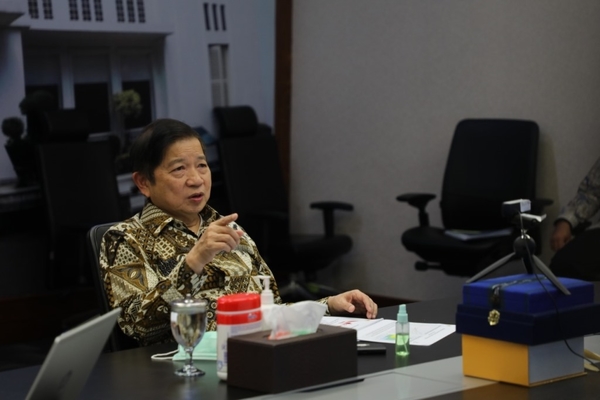 Menteri PPN/Kepala Bappenas Suharso Monoarfa 