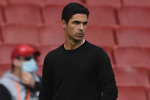 Pelatih Arsenal Mikel Arteta