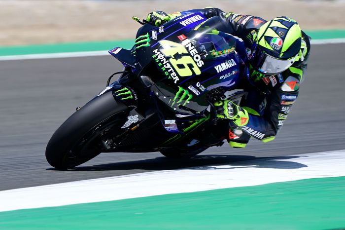 Pebalap tim Yamaha, Valentino Rossi atau The Doctor