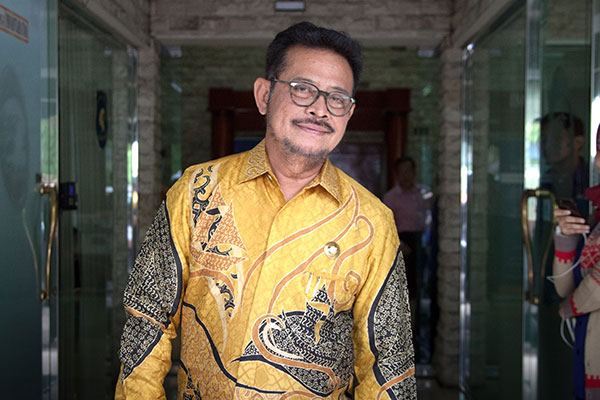 Menteri Pertanian Syahrul Yasin Limpo.