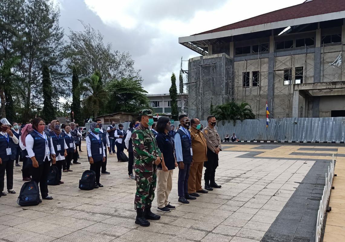 Petugas Sensus Penduduk di Kota Sorong