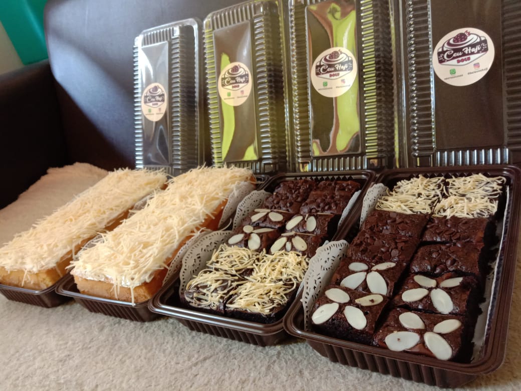 Ilustrasi produk kuliner rumahan