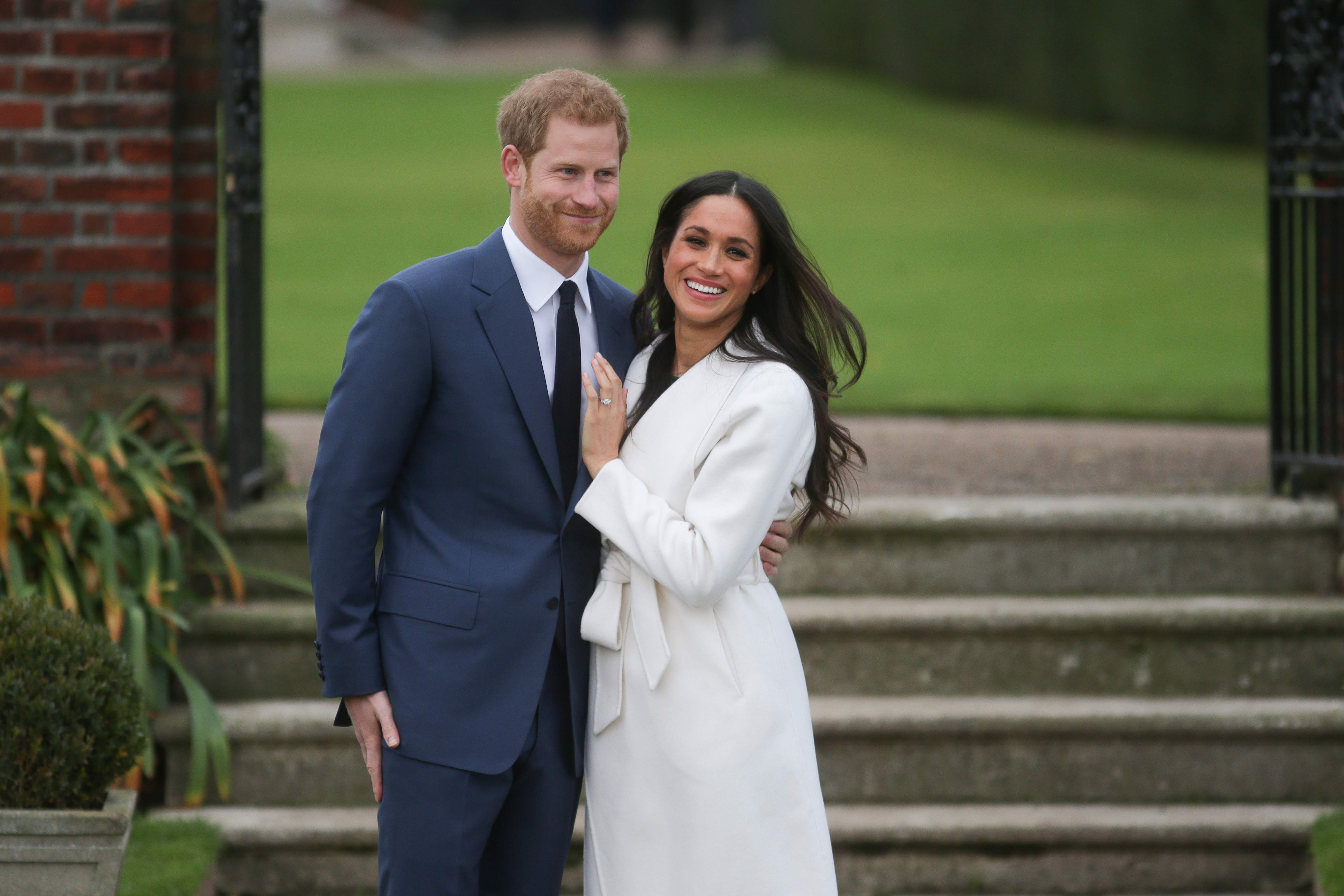 Pangeran Harry dan istrinya Meghan Markle
