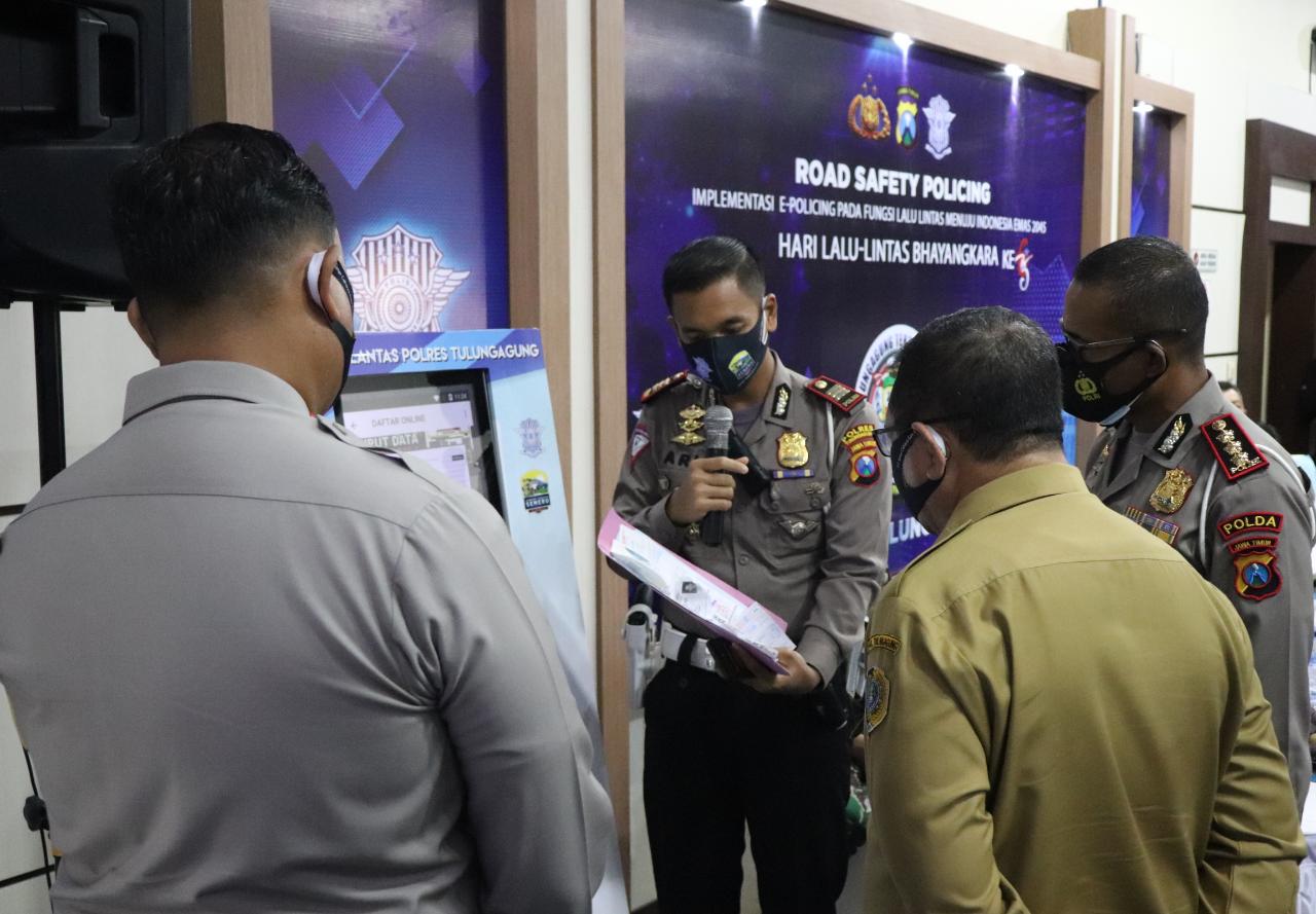 Peresmian program TAR di Polres Tulungagung