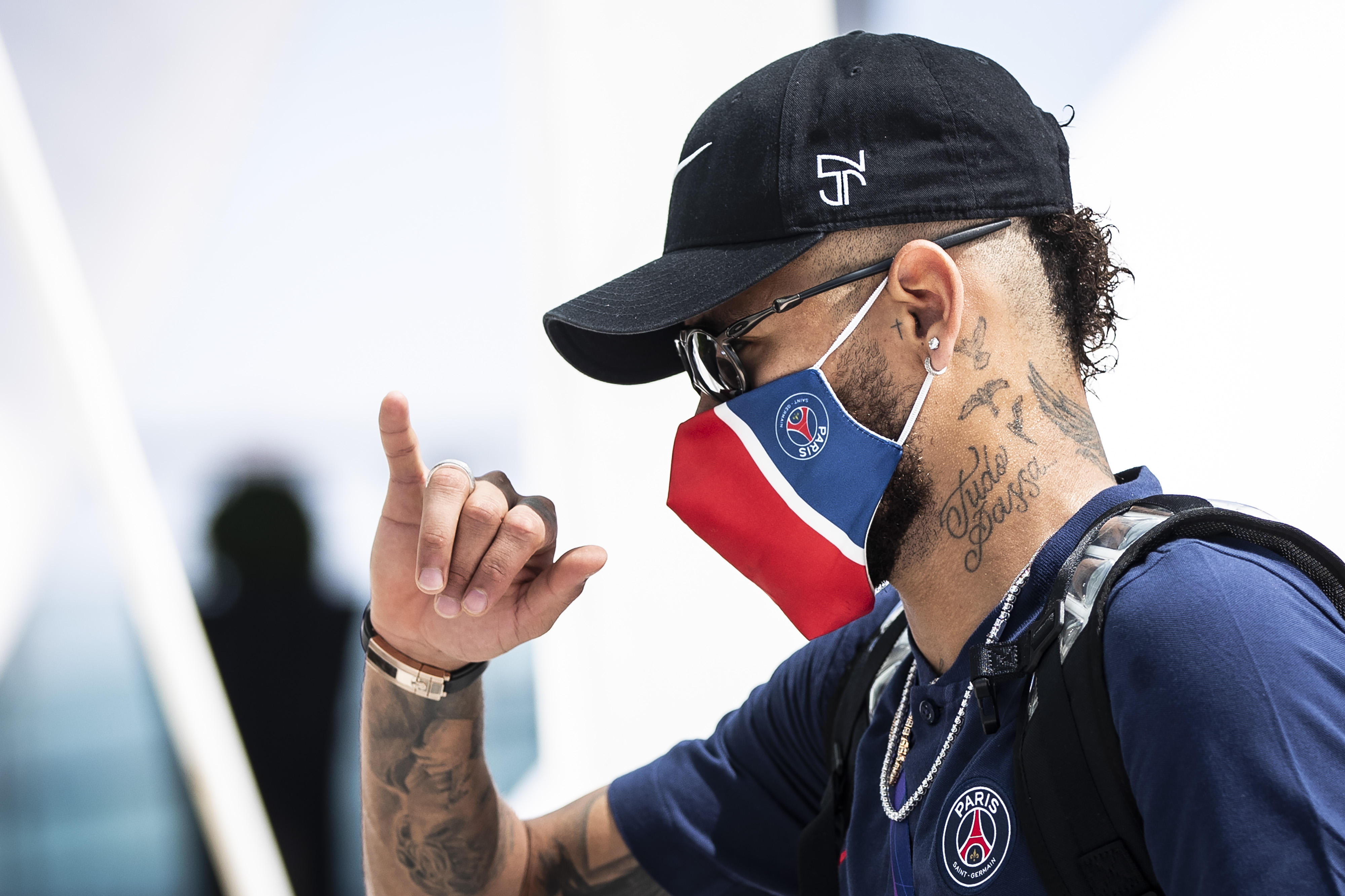 Neymar, pemain Paris Saint-Germain (PSG) asal Brasil.