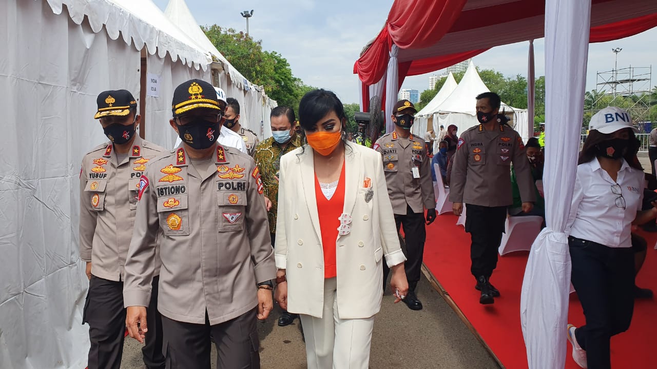 Kakorlantas Polri Irjen Istiono di acara Korlantas Polri