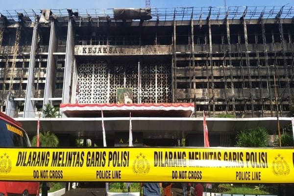 Ilustrasi -- Kondisi Gedung Kejaksaan Agung 