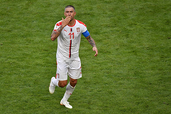 Bek Serbia Aleksander Kolarov