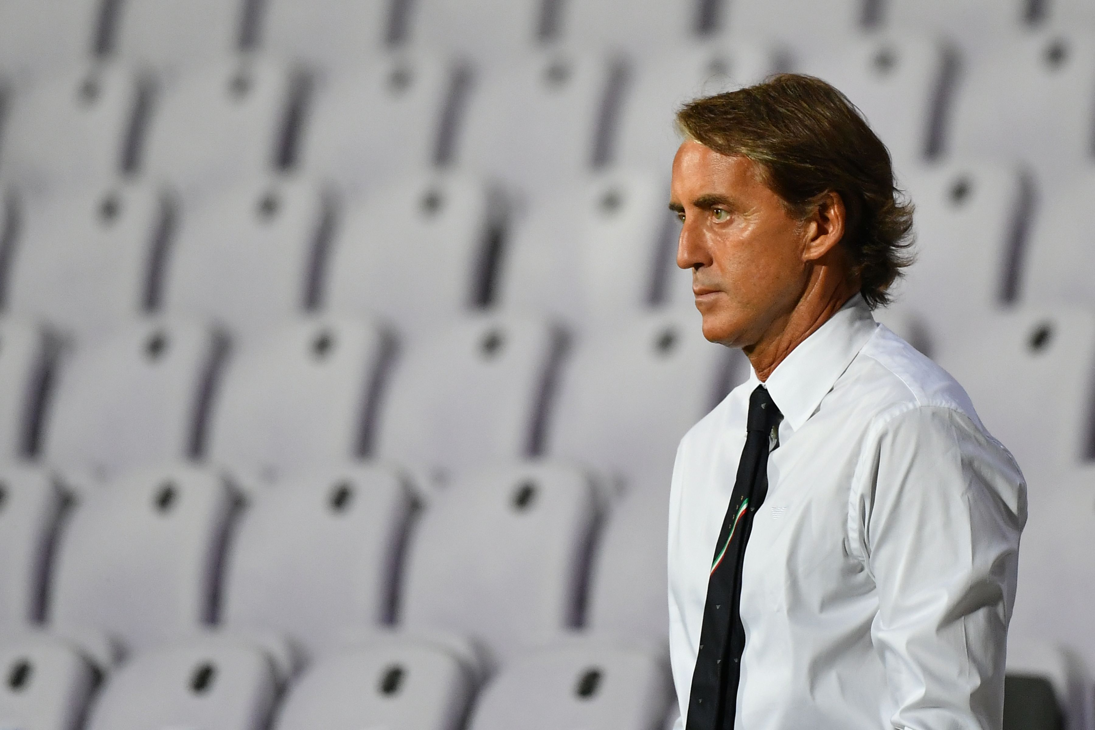 Pelatih Italia Roberto Mancini