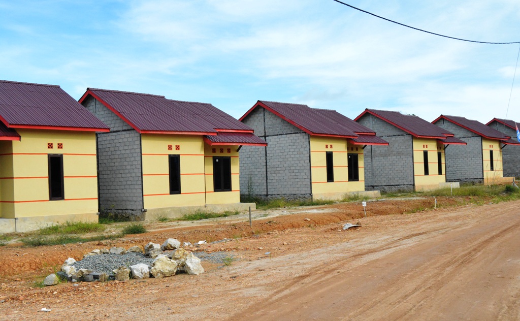 Rumah subsidi yang dibangun DPP REi