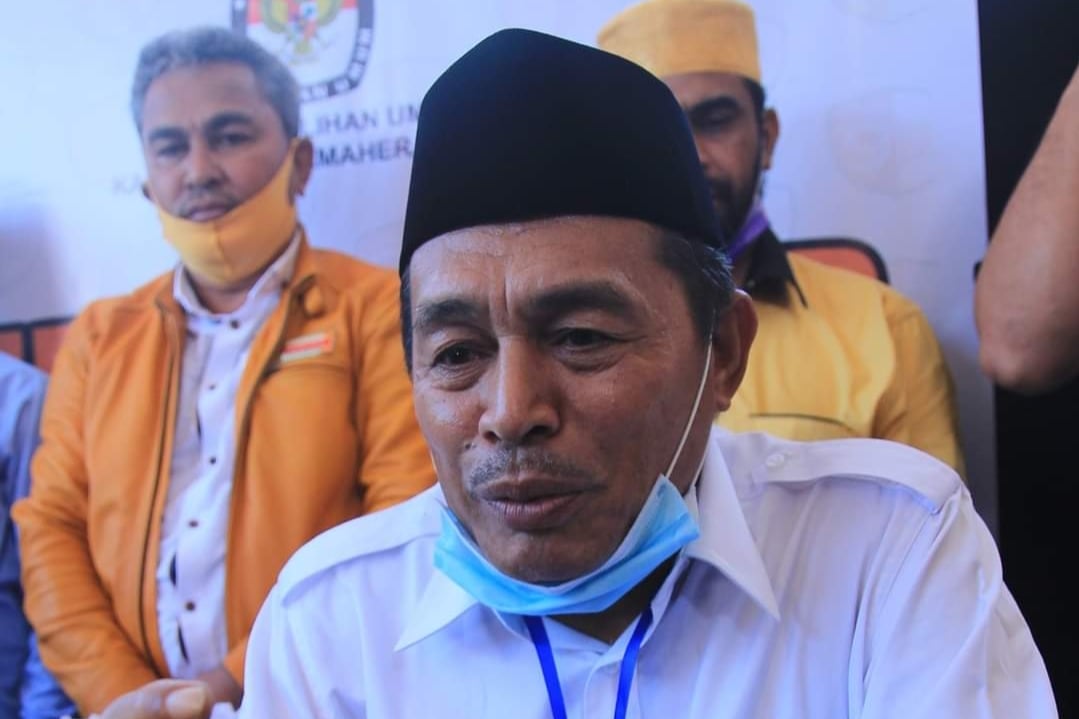 Bupati Halmahera Timur (Haltim), Maluku Utara, Muhdin Hi Mabud