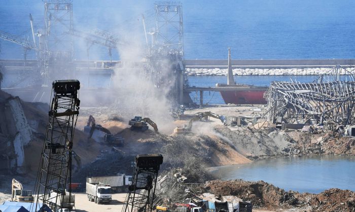 Ilustrasi : Ledakan di Beirut