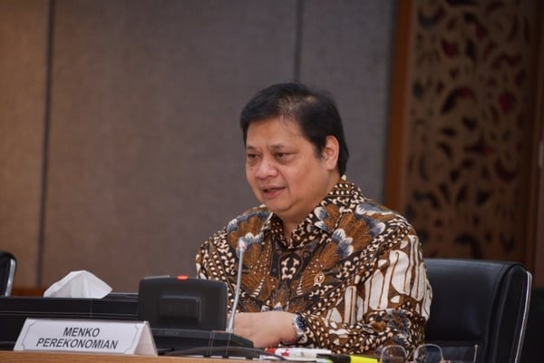 Menteri Koordinator Bidang Perekonomian Airlangga Hartarto
