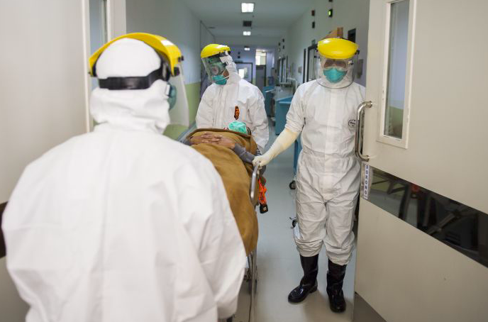 Ilustrasi pasien covid-19