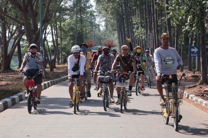 BJB DigiCash V-Ride ini menjadi sarana olahraga sepeda yang saat ini memang tengah menjadi primadona di tengah masyarakat.