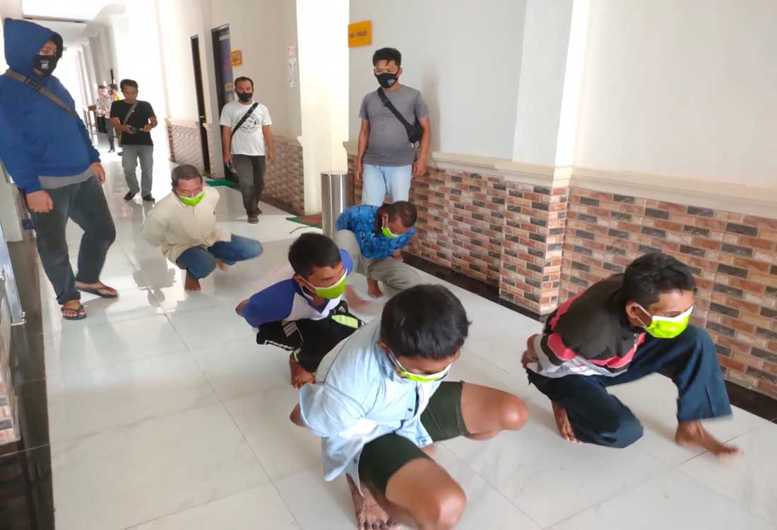 Enam kawanan tersangka pelaku kasus perampokan