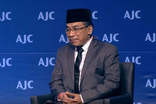 Katib Aam Pengurus Besar Nahdlatul Ulama, KH Yahya Cholil Staquf.