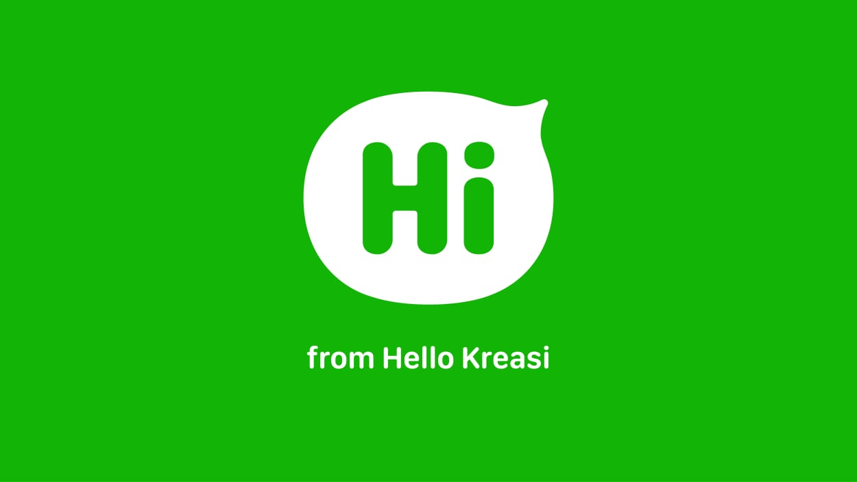 Tampilan aplikasi Hi App