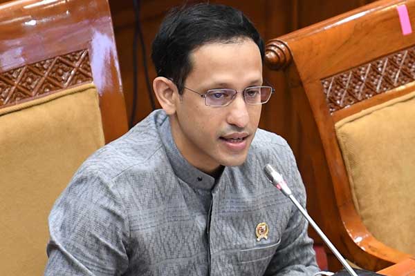 Mendikbud Nadiem Anwar Makarim