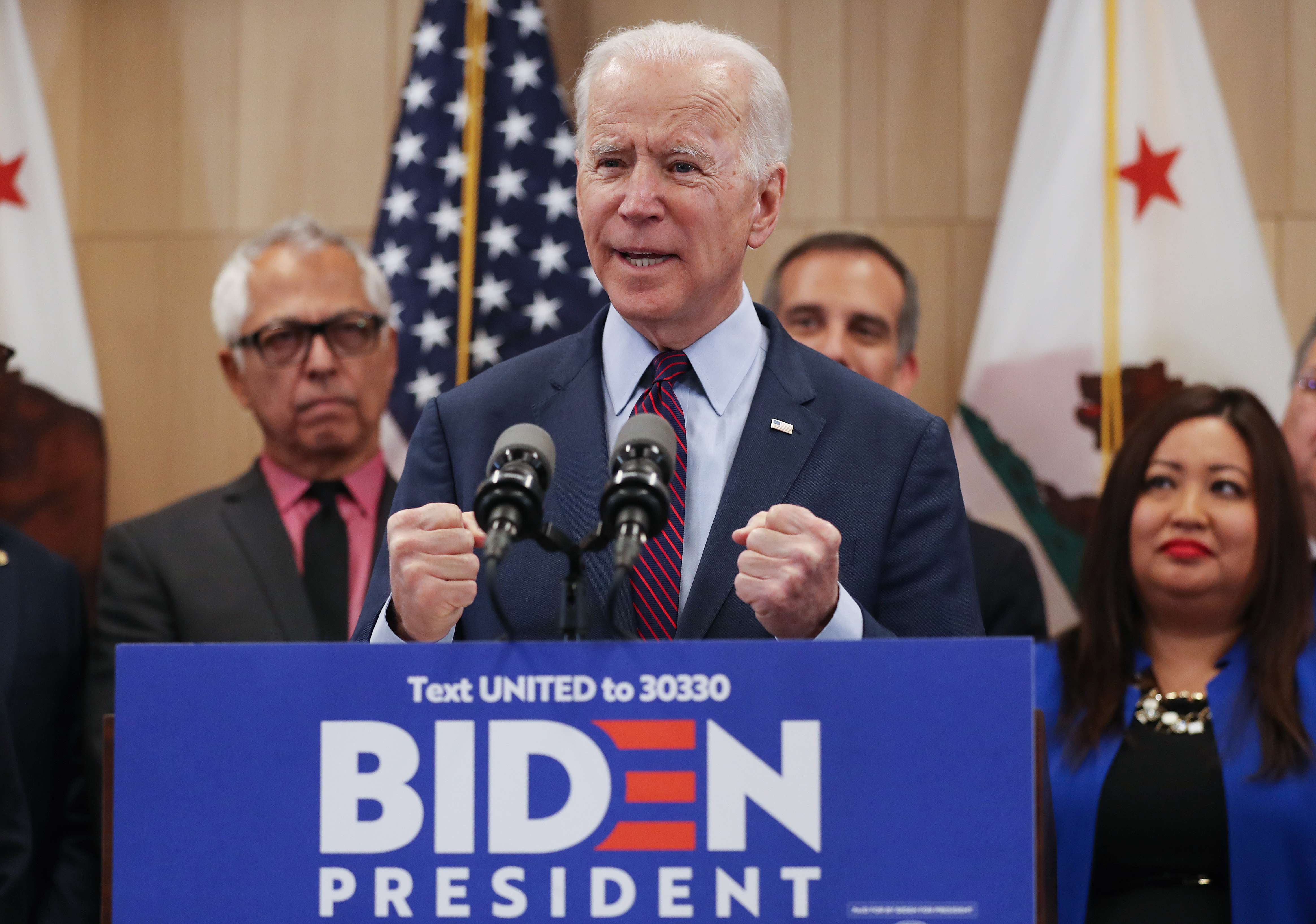 Kandidat Presiden AS dari Partai Demokrat Joe Biden.