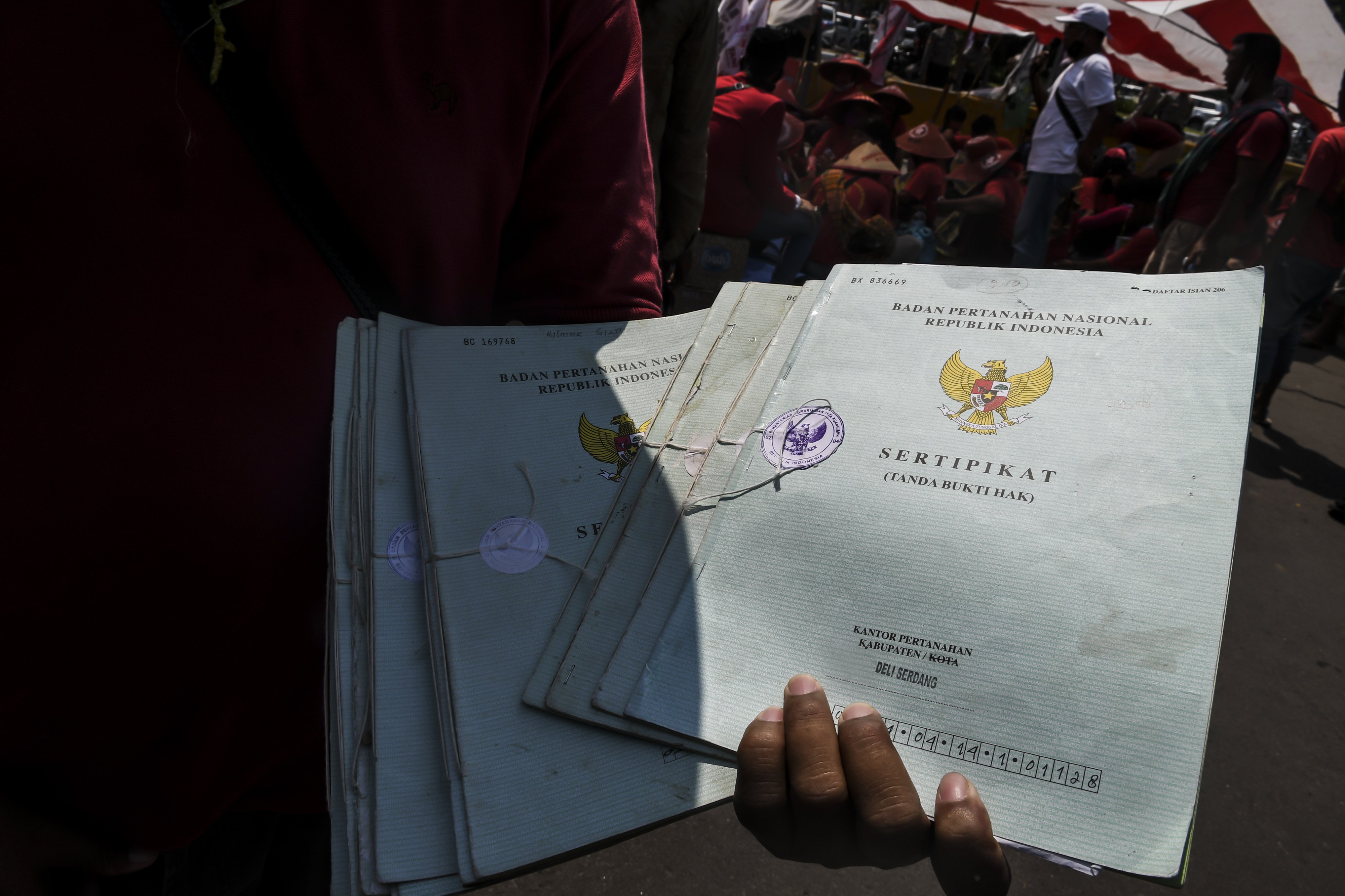 Ilustrasi sertifikat tanah