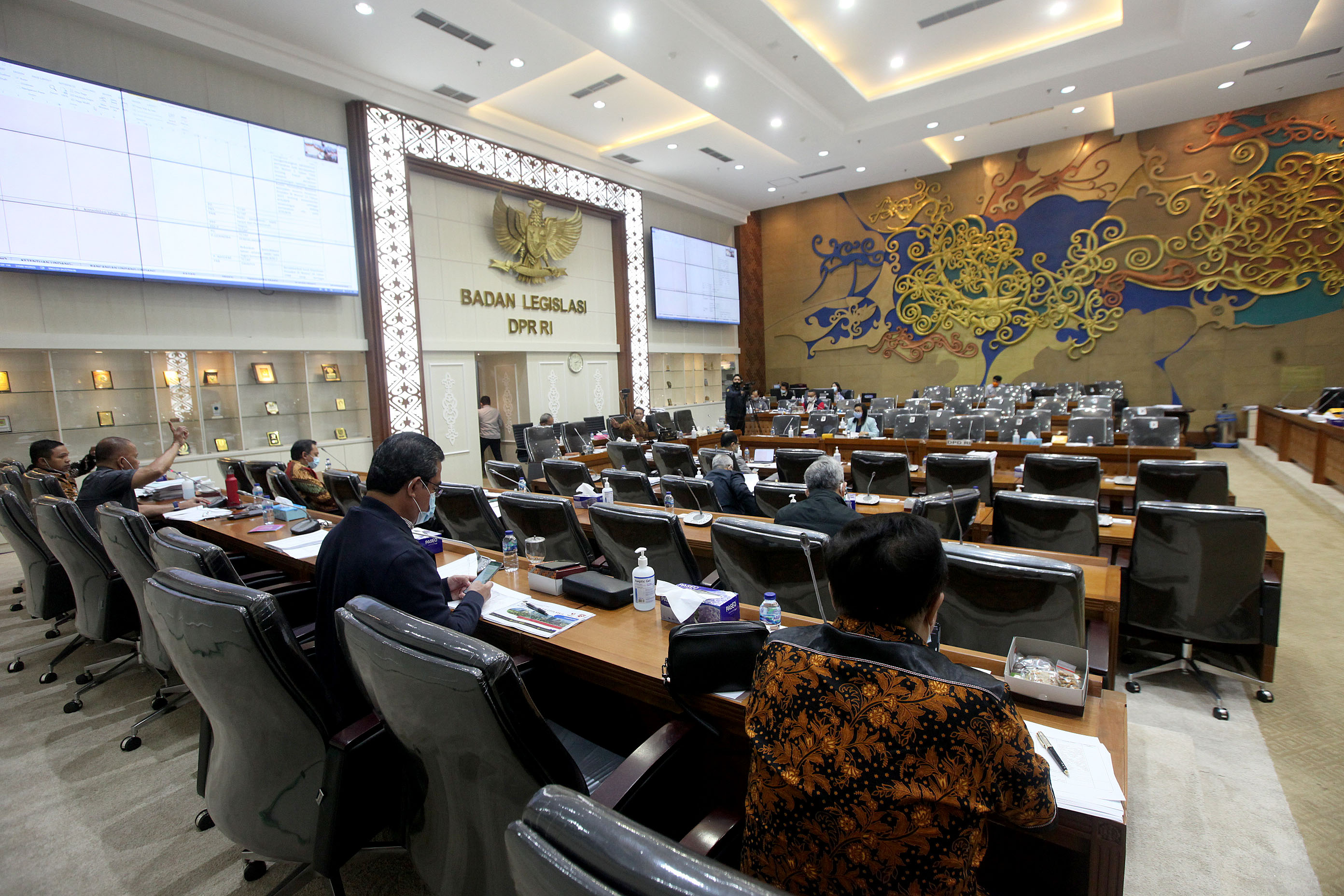 Pembahasan RUU Cipta Kerja di Badan Legislasi DPR