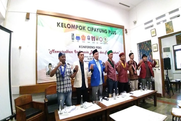 Ilustrasi -- Kelompok Cipayung Plus pada 24 April 2019