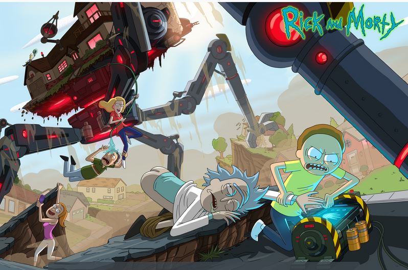 Adegan dalam serial Rick and Morty