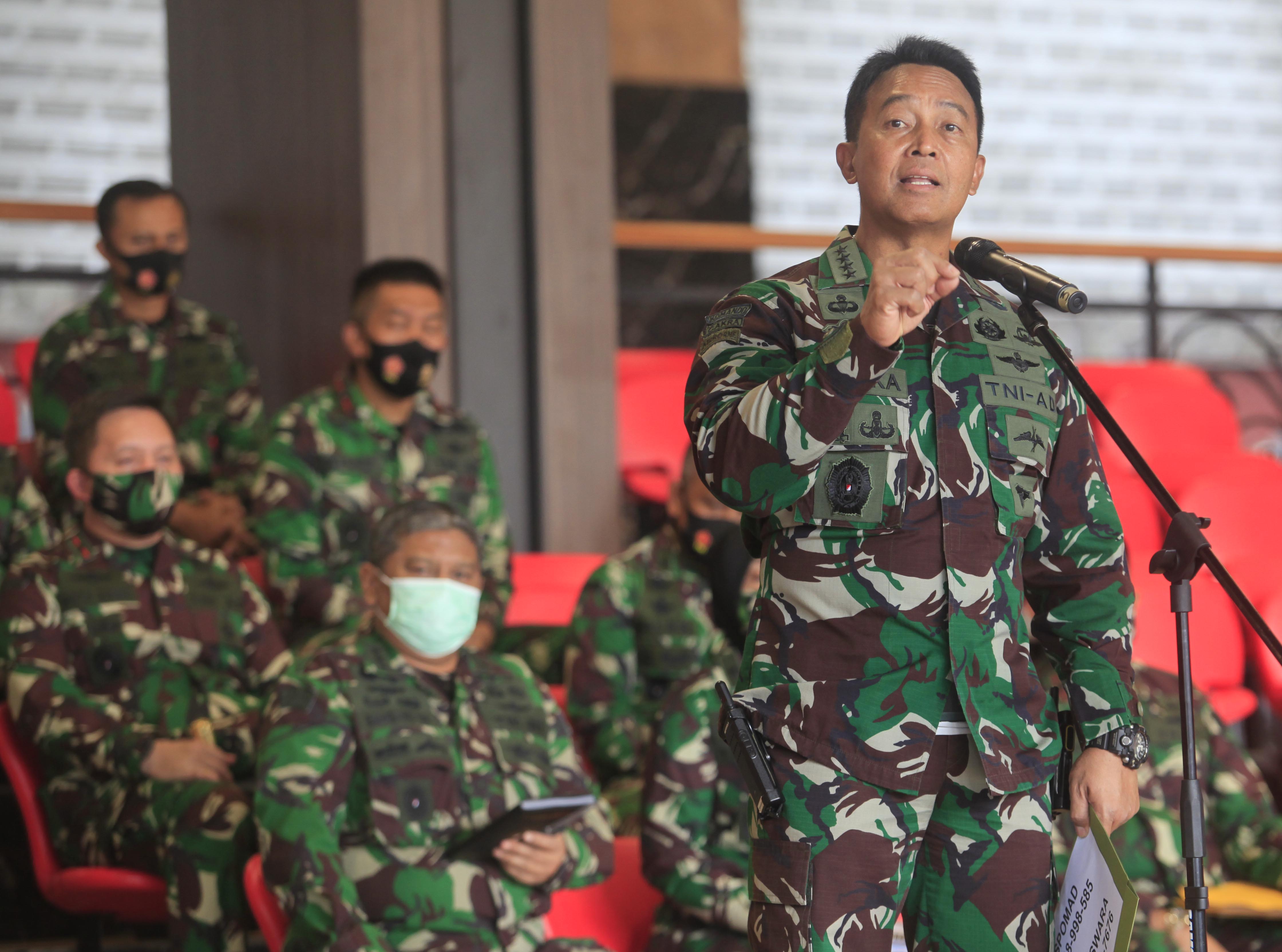 Kepala Staf Angkatan Darat Jenderal Andika Perkasa