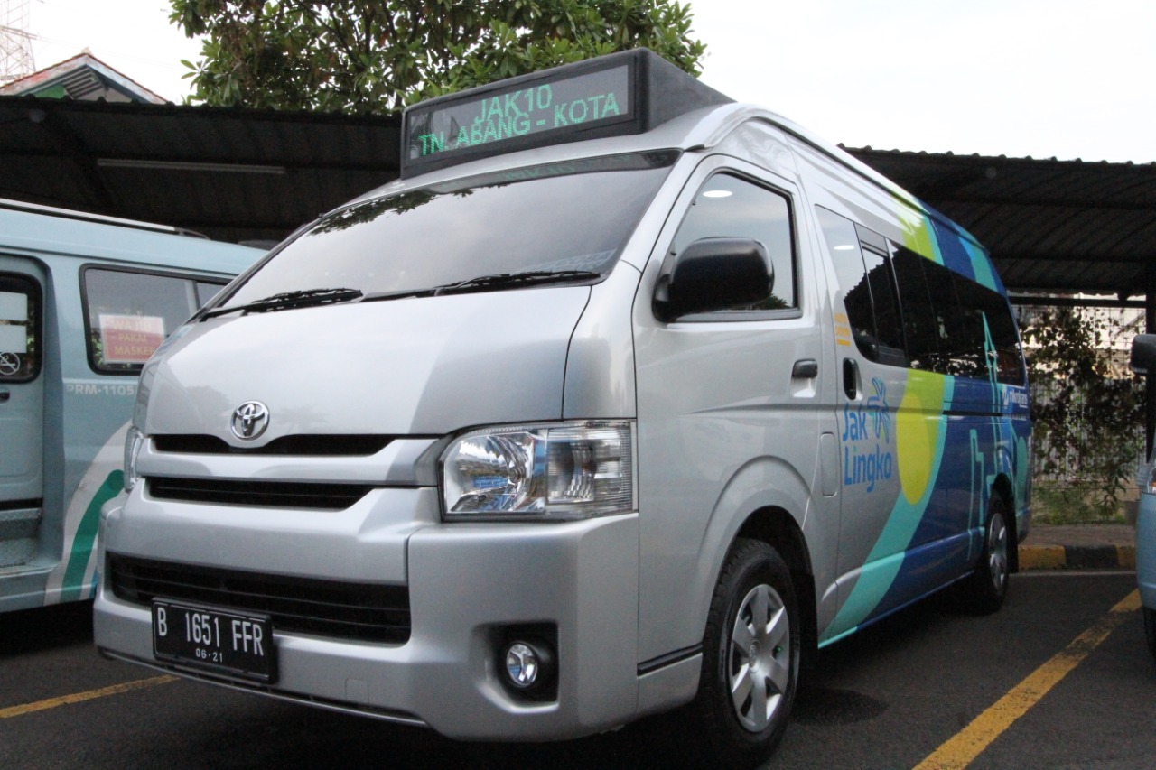 New Mikrotrans yang diperasikan oleh PT Transportasi Jakarta