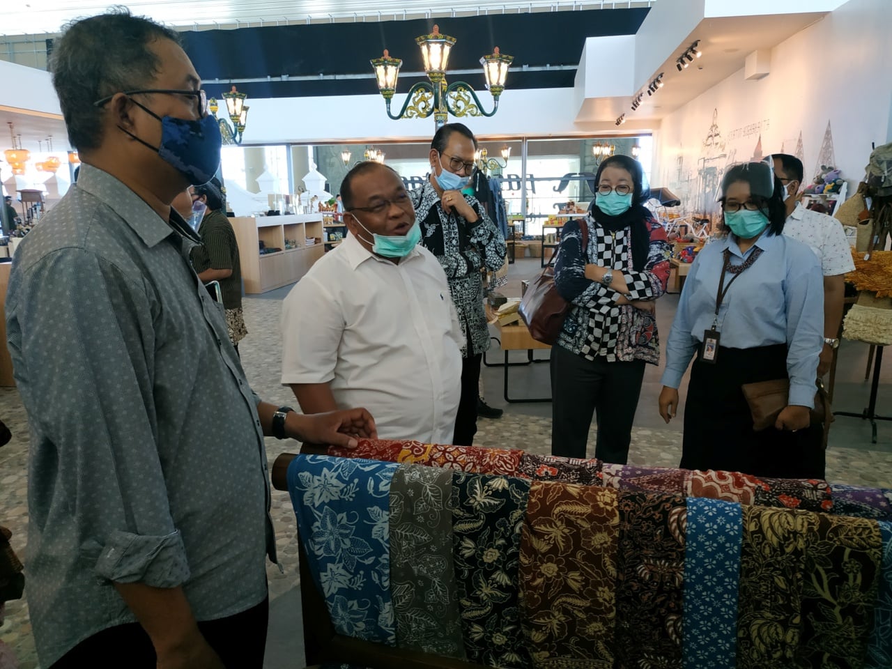 Galeri Pasar Kotagede menjadi etalase saat masuk ke Bandara Internasional Yogyakarta