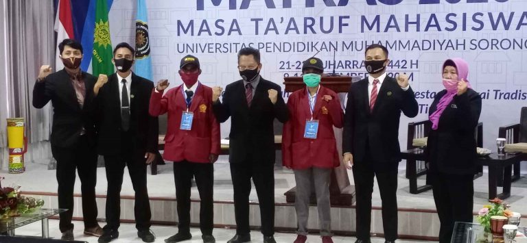 Pelaksanaan masa ta'aruf Universitas Muhammadiyah Sorong