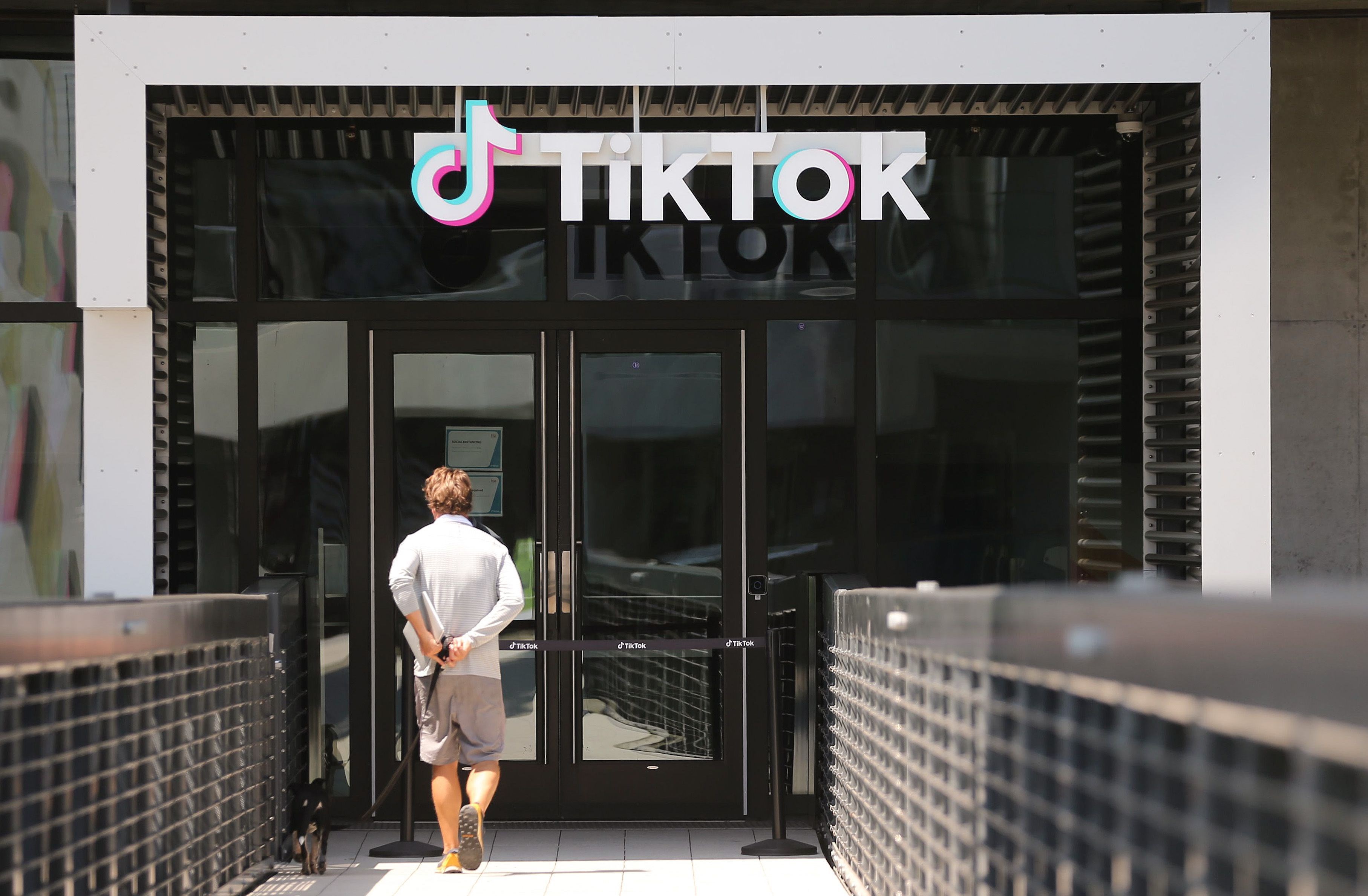 Kantor Tiktok di Culver City, California, Amerika Serikat.