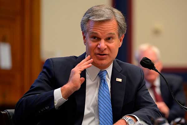 Direktur FBI Christopher Wray
