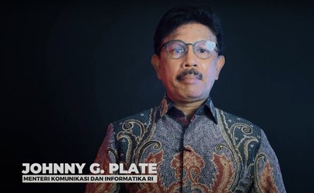  Menteri Komunikasi dan Informatika (Menkominfo) Johnny G. Plate. 