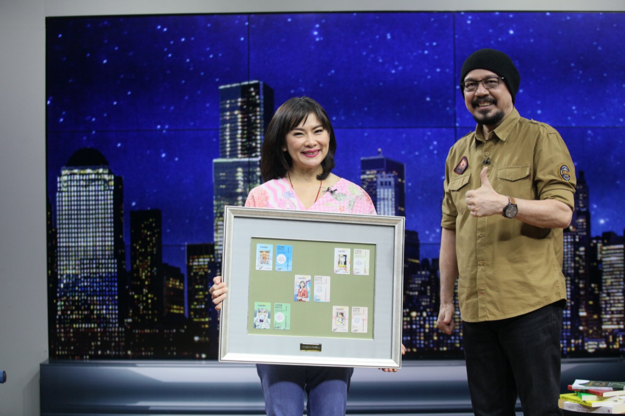 Survivor kanker Fey dan founder BenihBaik.com, Andy F Noya.