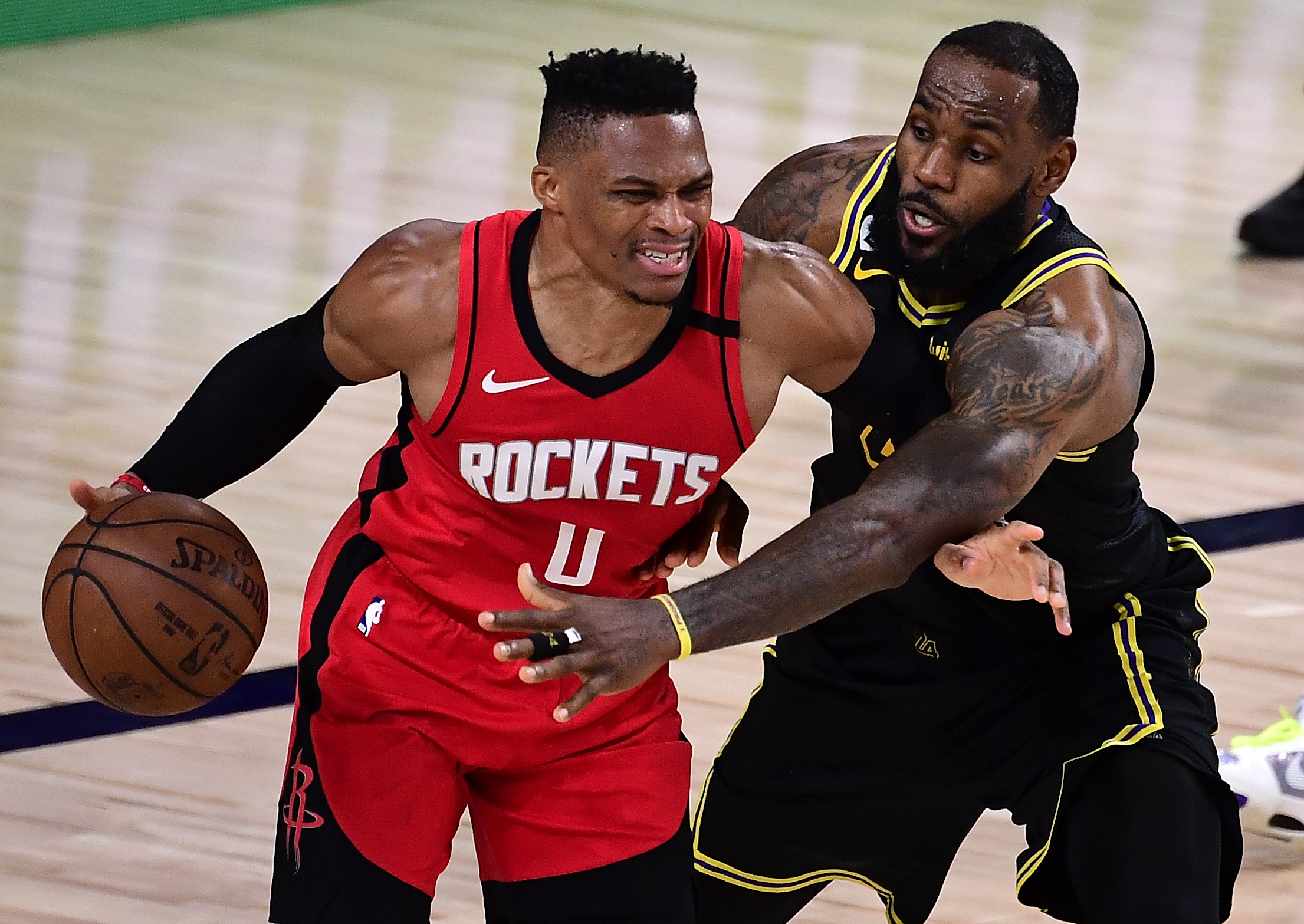 Laga Gim 2 semifinal Wilayah Barat Playoff NBA antara Los Angeles Lakers dan Houston Rockets