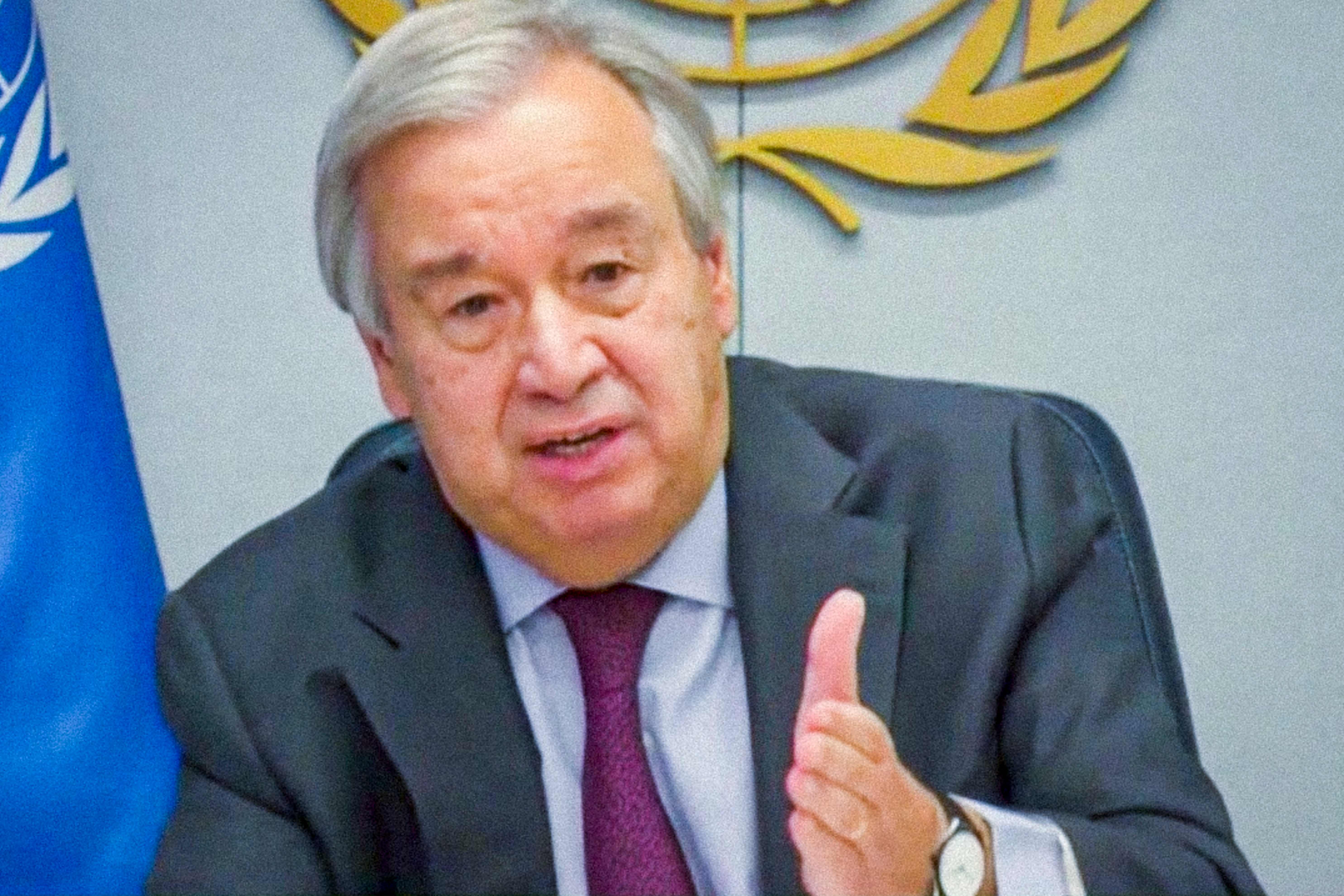 Sekjen PBB Antonio Guterres