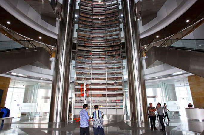 Gedung Perpustakaan Nasional, Medan Merdeka Selatan, Jakarta.