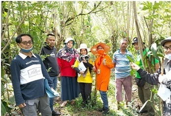 Petani vanili di Kabupaten Dairi, Provinsi Sumatera Utara. 