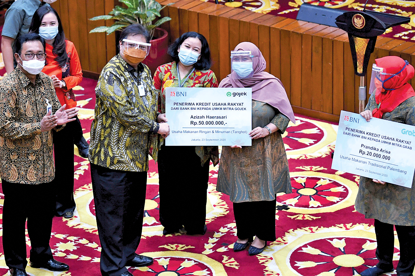 PENYALURAN KUR BAGI UMKM : Empat Platform Digital Salurkan KUR