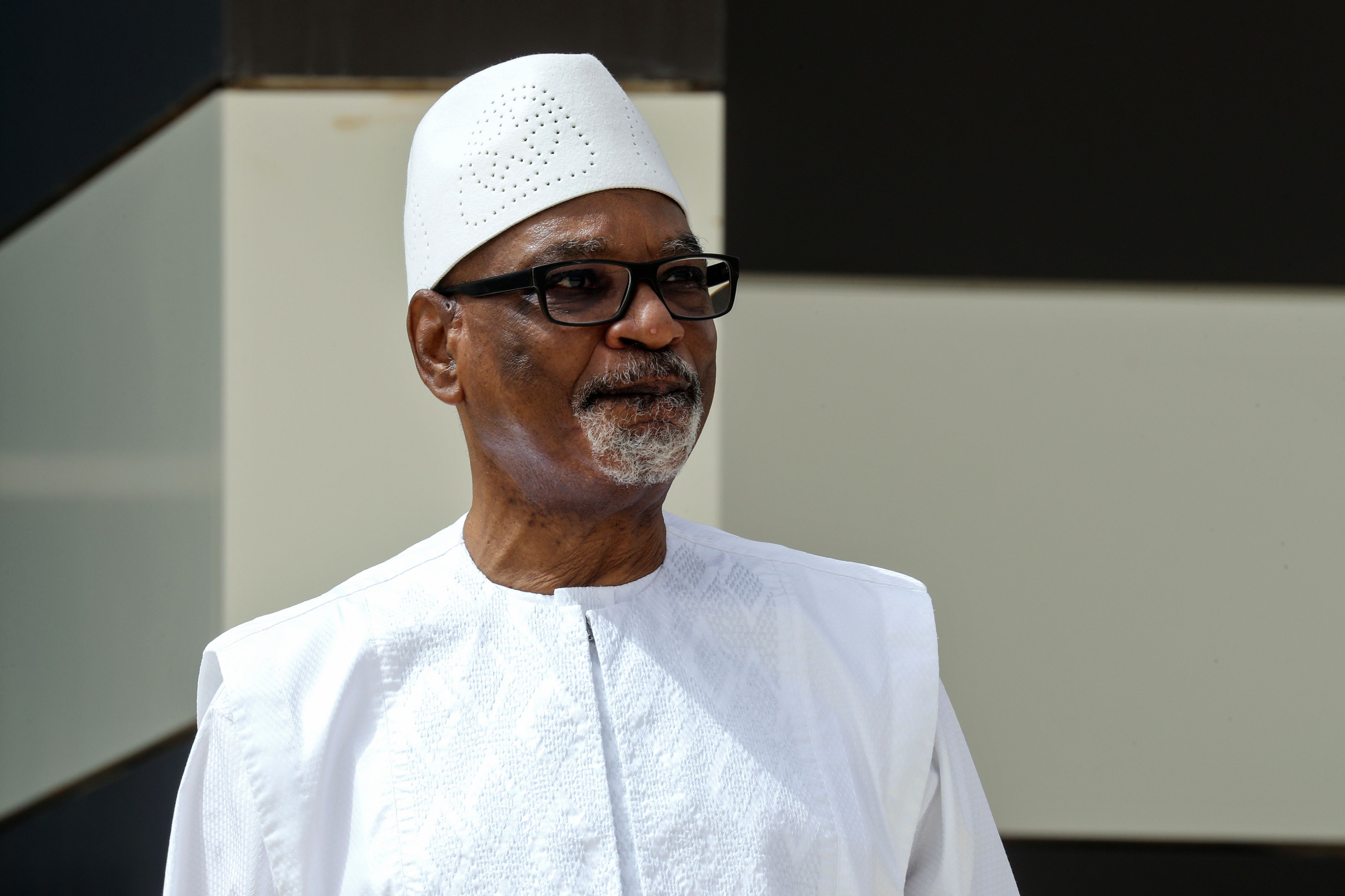 Presiden terguling Mali Ibrahim Boubacar Keita 